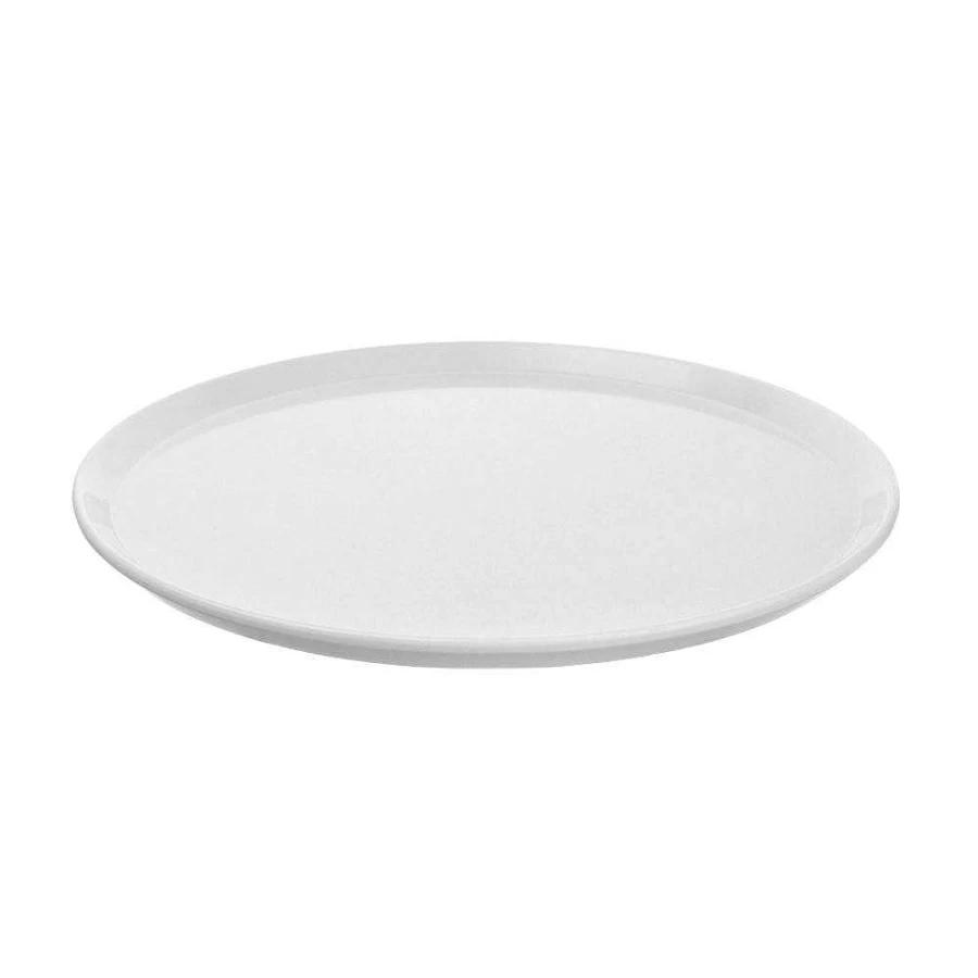 Wheel & Barrow White 30cm Melamine Cake Plate - Durable & Stylish Serving Dish for Parties