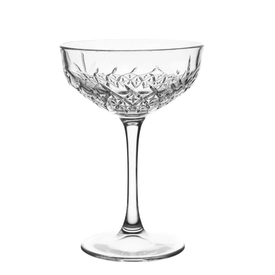 Wheel & Barrow Champagne Coupe Glass - 270ml Elegant Stemware for Celebrations