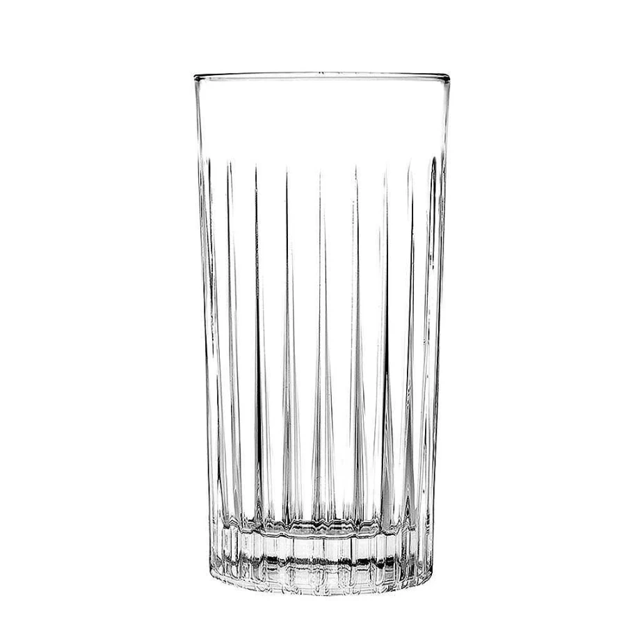 Wheel and Barrow Hi Ball Glass 390ml - Classic Timeless Drinking Glass for Beverages