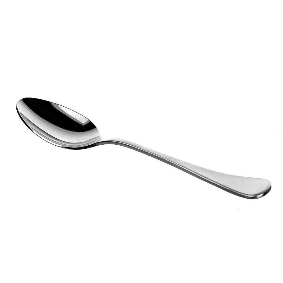 Wheel & Barrow 18/10 Stainless Steel Premium Table Spoon, 21cm - Elite Dining Utensil