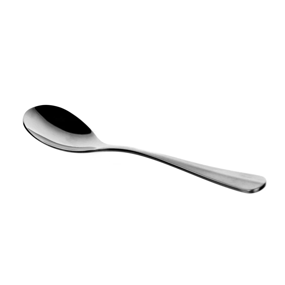 Wheel and Barrow 14Cm Stainless Steel Fruit Spoon - 18/10 Rust-Proof, Durable Dessert Cutlery - Ideal for Fruit Salad, Yogurt, and Ice Cream