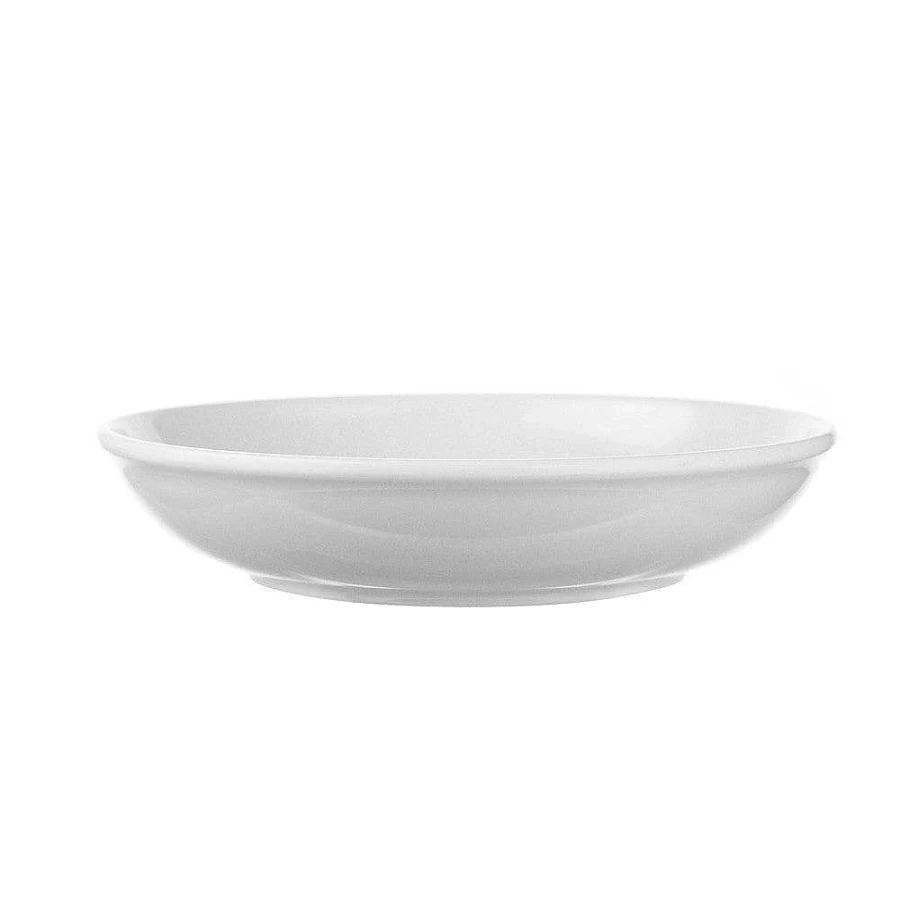 Wheel and Barrow 20cm Deep Round Melamine Bowl - Durable and Lightweight Dishware for Dining