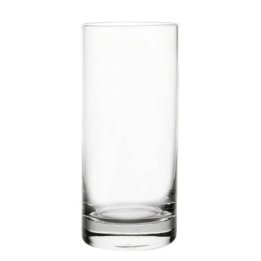 Wheel and Barrow Hi Ball Glass - Clear Drinking Glass 485ml (16.4 oz) - Set of 1