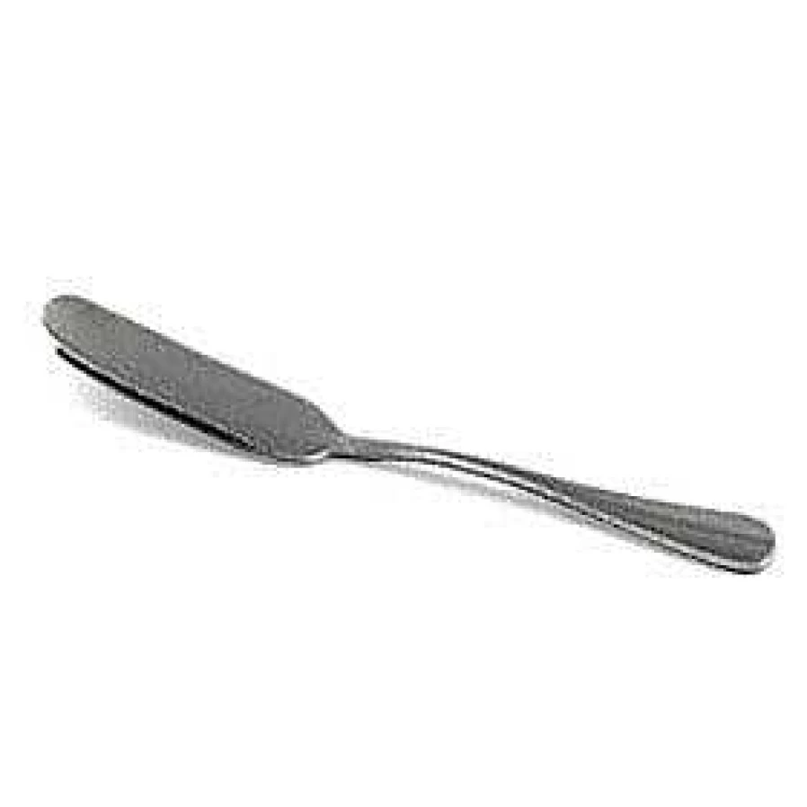 Wheel and Barrow 18/10 Stainless Steel Butter Knife - 16cm Bogart Design for Spreading