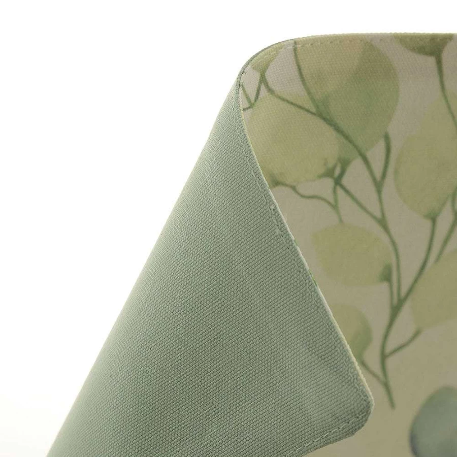 Wheel and Barrow Leaf Print Placemat 33x47cm Natural Table Setting Decor