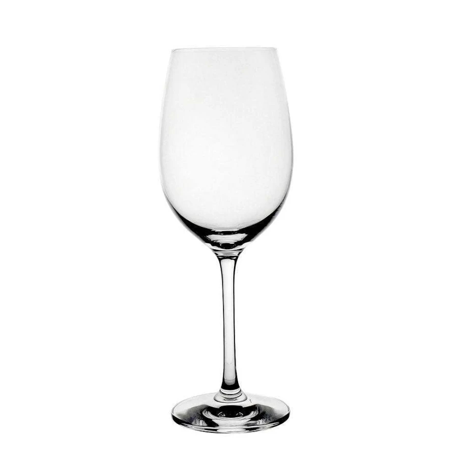Wheel and Barrow Ivento 349ml White Wine Glass - Premium Crystal Clear Schott Glassware for Chardonnay and Sauvignon Blanc