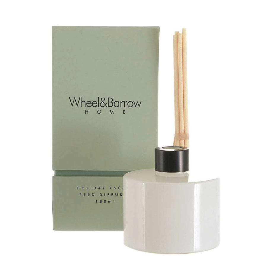 Wheel and Barrow Holiday Escape Essential Oil Diffuser 180mL Aromatherapy for Relaxation