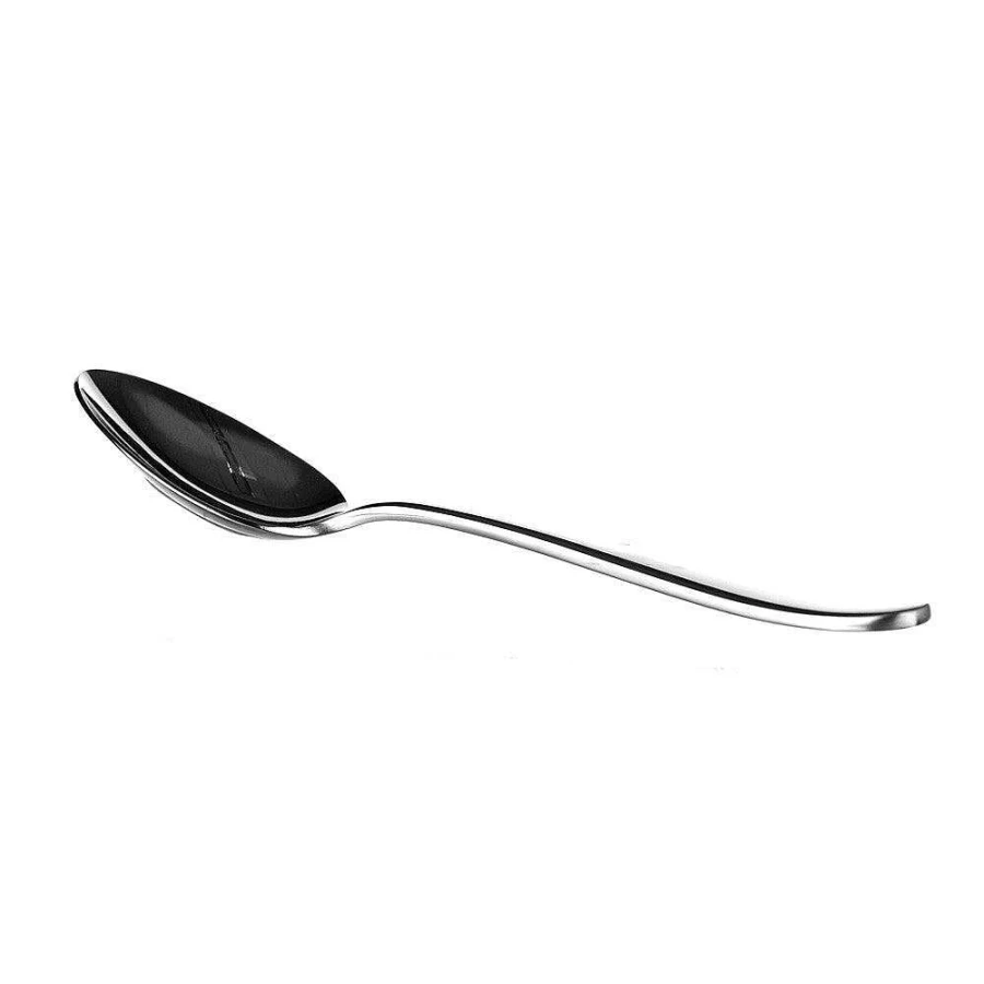 Wheel and Barrow 18/10 Stainless Steel Dessert Spoon 18Cm - Premium Cafe Cutlery