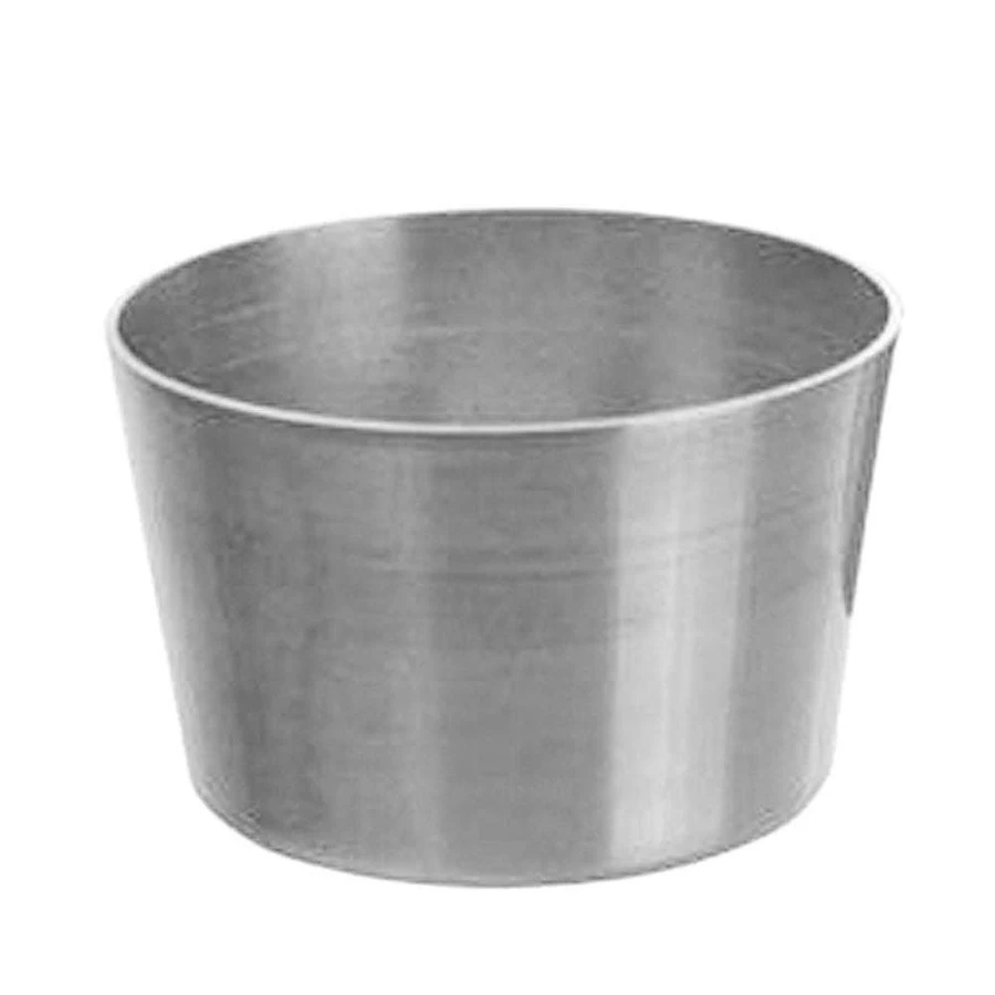Wheel and Barrow 9x6cm Aluminum Pudding Mold - 225ml Capacity for Baking and Desserts