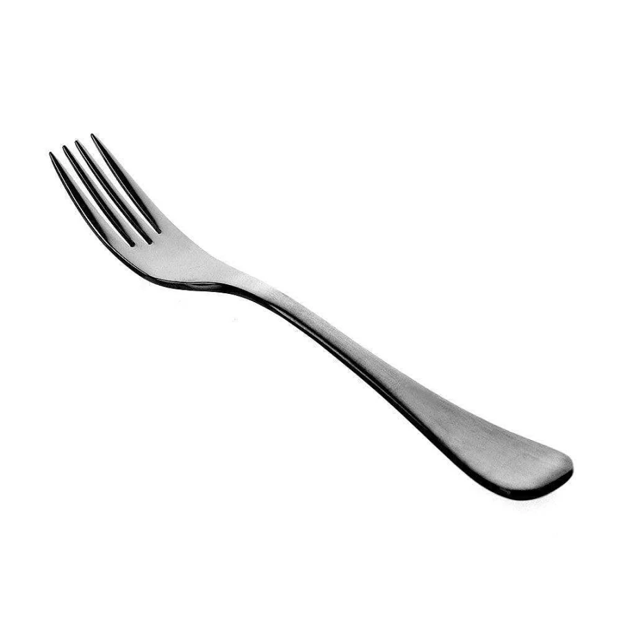 Wheel and Barrow 18/10 Stainless Steel Dessert Forks - Set of 4, 17cm Elegant Small Forks for Cake, Pastry, and Dessert