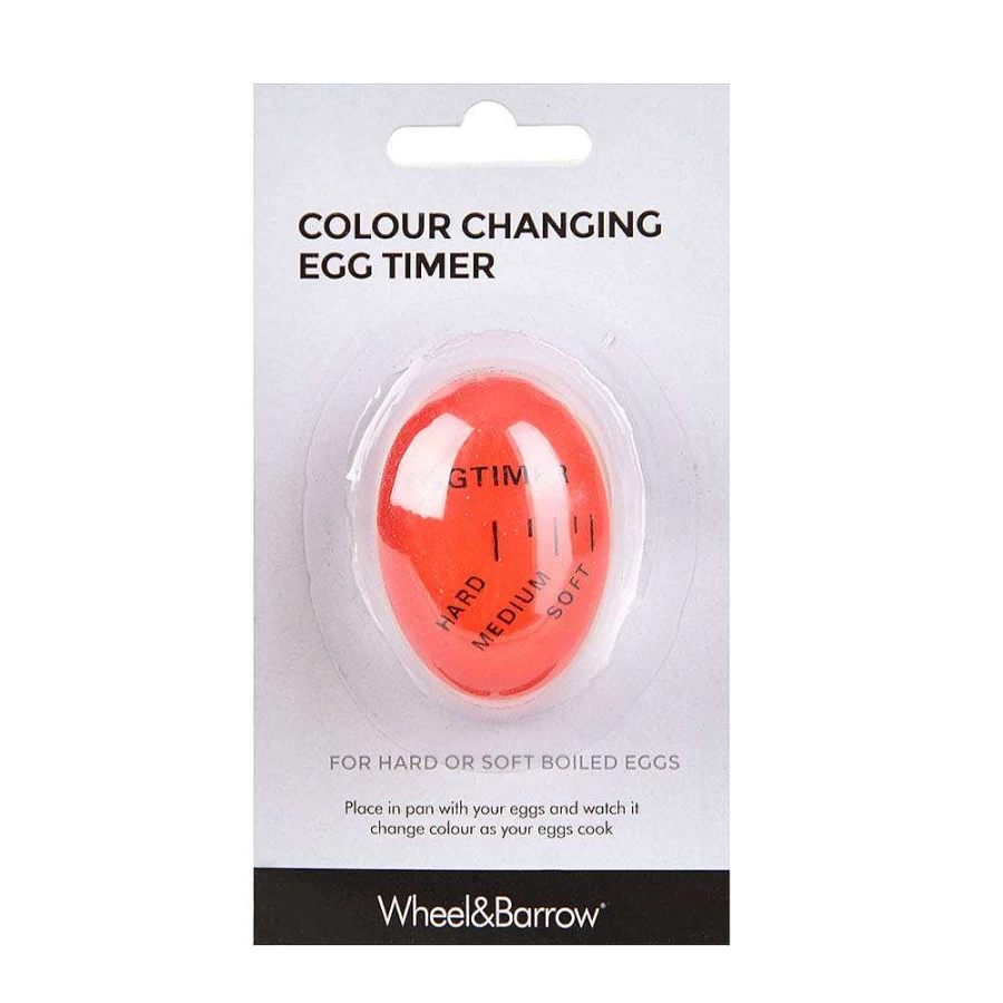 Wheel and Barrow Digital Egg Timer - Perfect for Soft, Medium, Hard Boiled Eggs, Kitchen Cooking Timer