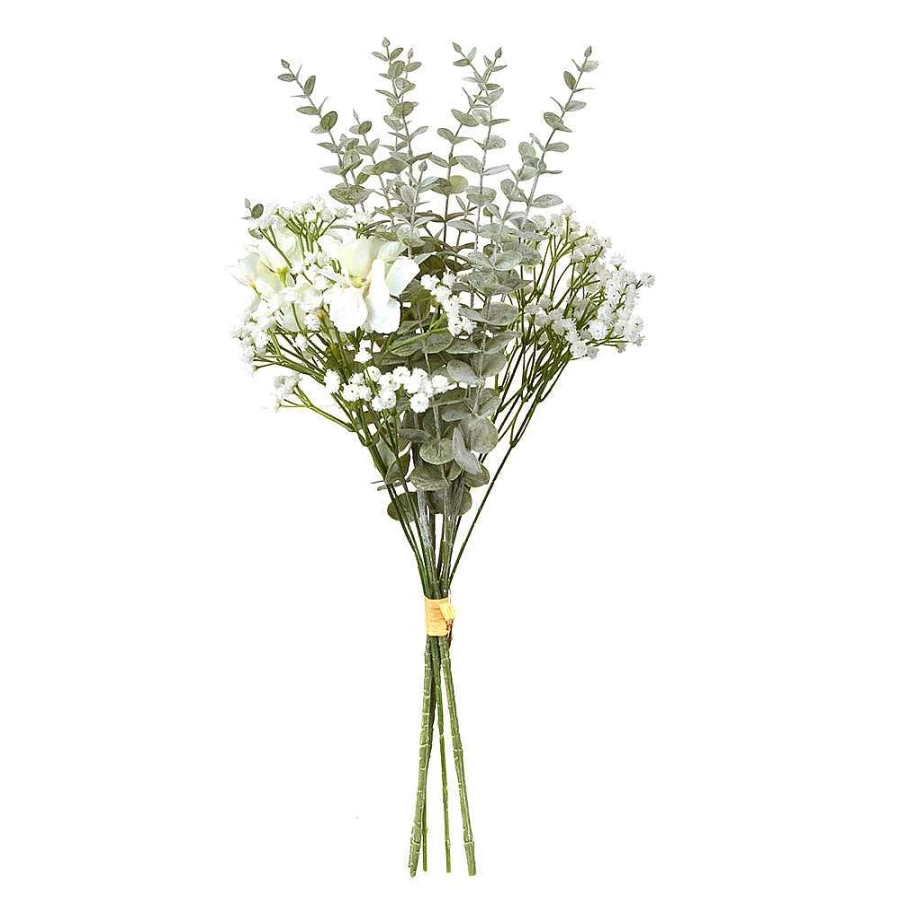 Wheel and Barrow Fresh Eucalyptus Bouquet – 50cm Natural Aromatic Decor