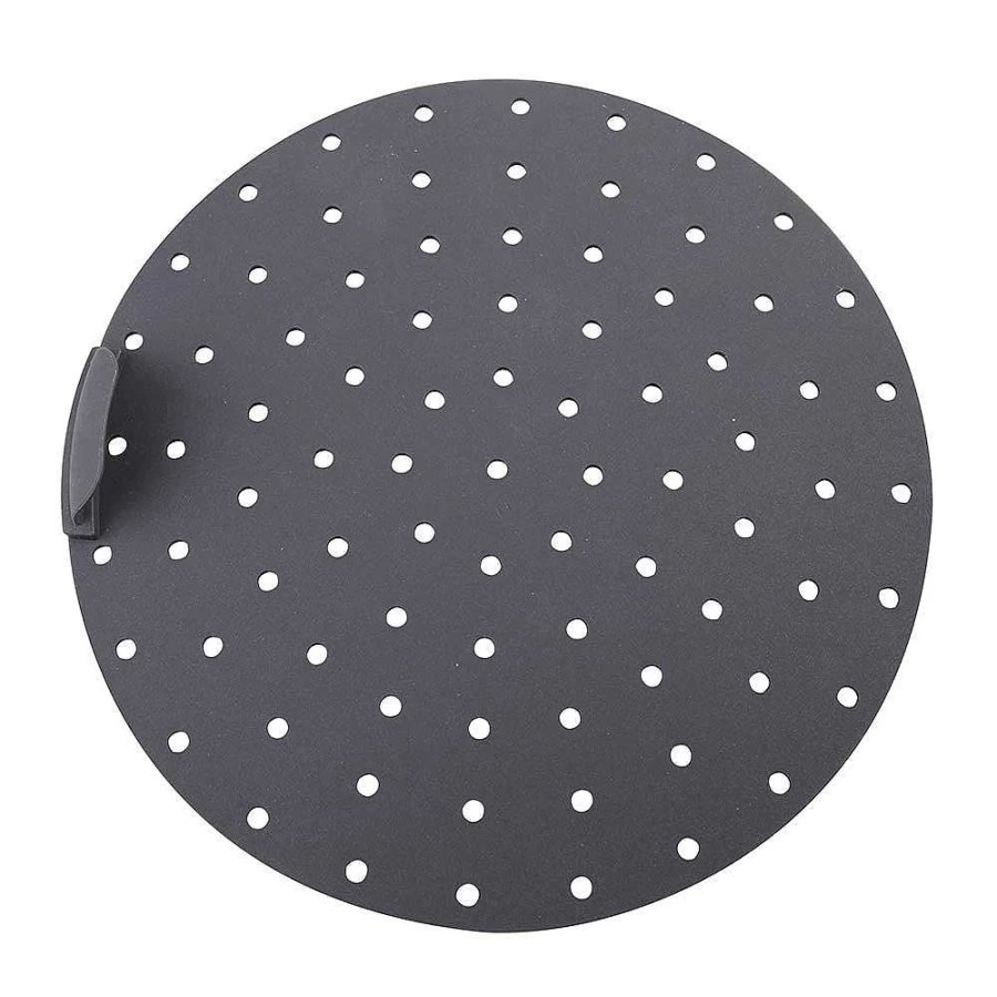 Wheel and Barrow 22cm Round Silicone Air Fryer Liner - Reusable Non-Stick Basket Insert for Easy Cleaning