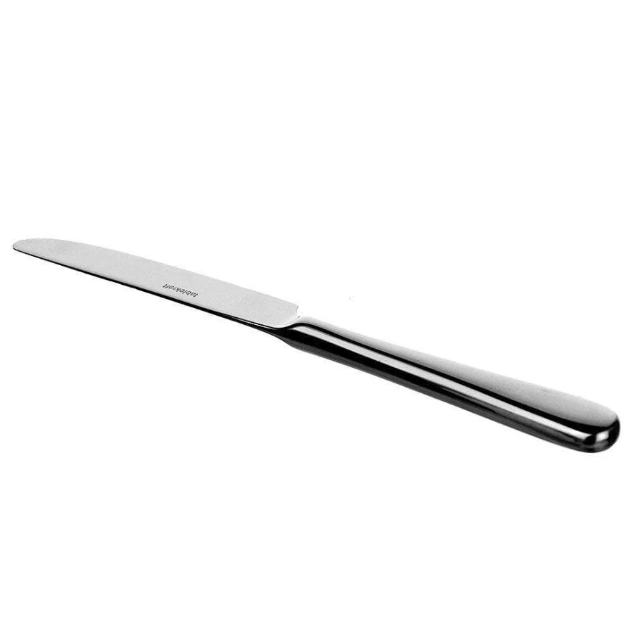 Wheel and Barrow 18/10 Stainless Steel Dessert Knife 21cm - Premium Cake and Pastry Knife for Caffe and Kitchen Use