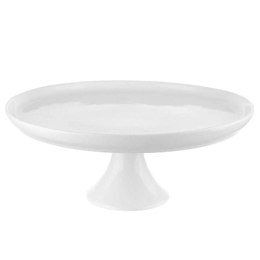 Wheel and Barrow 30Cm Cake Stand With Raised Edge for Elegant Dessert Display