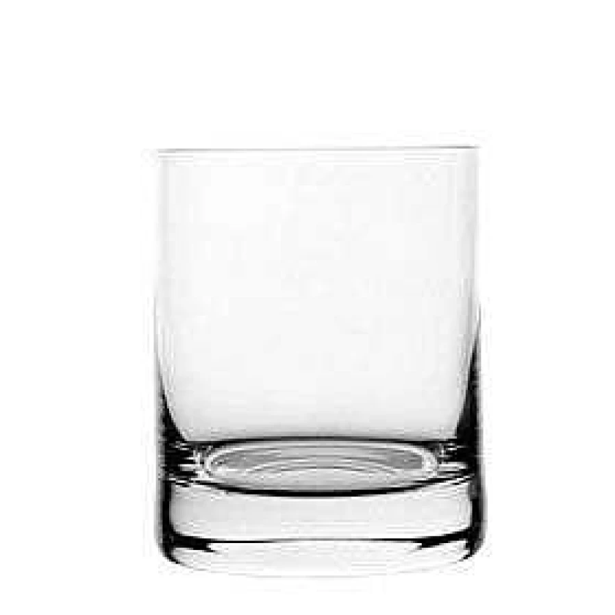 Wheel and Barrow 320ml Glass Tumbler - Insulated New York Bar Style Drinking Cup