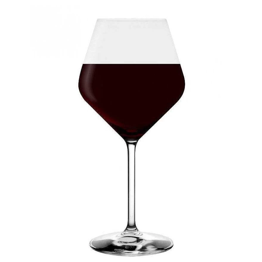 Wheel and Barrow Premium Burgundy Wine Glass 545ml - Elegant Large Red Wine Glass for Optimal Taste