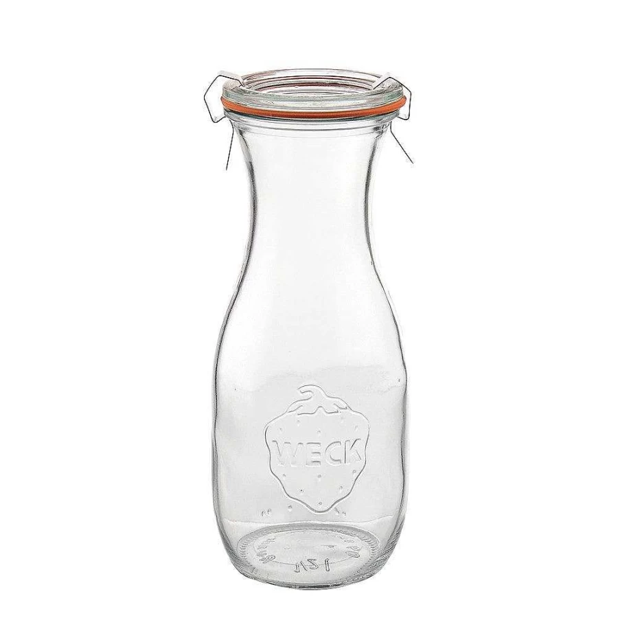 Wheel and Barrow 530ml Glass Preserving Jar with Airtight Lid for Canning and Storage