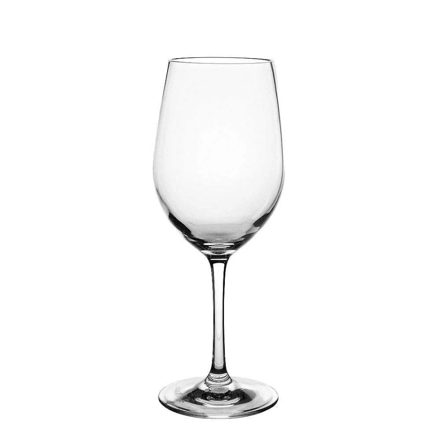 Wheel and Barrow Polycarbonate Wine Glass 360ml - Shatterproof and Lightweight Drinking Cup for Indoor Outdoor Use