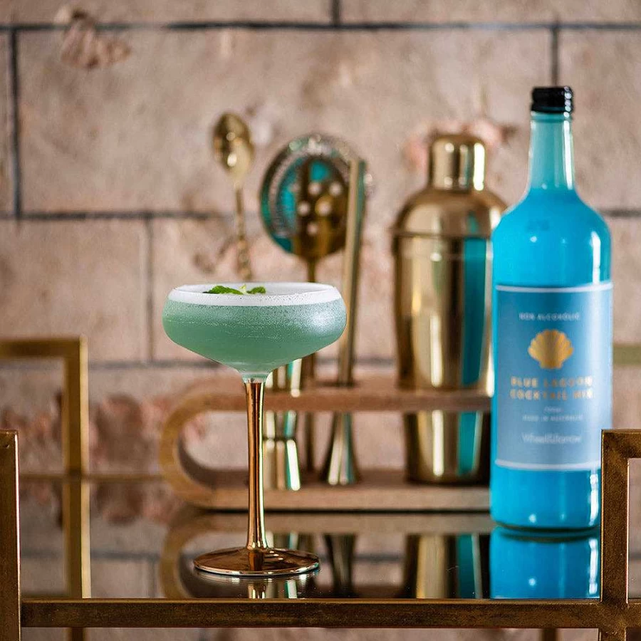Wheel and Barrow Blue Lagoon Cocktail Mixer - 750ml Premium Ready-to-Drink Party Beverage
