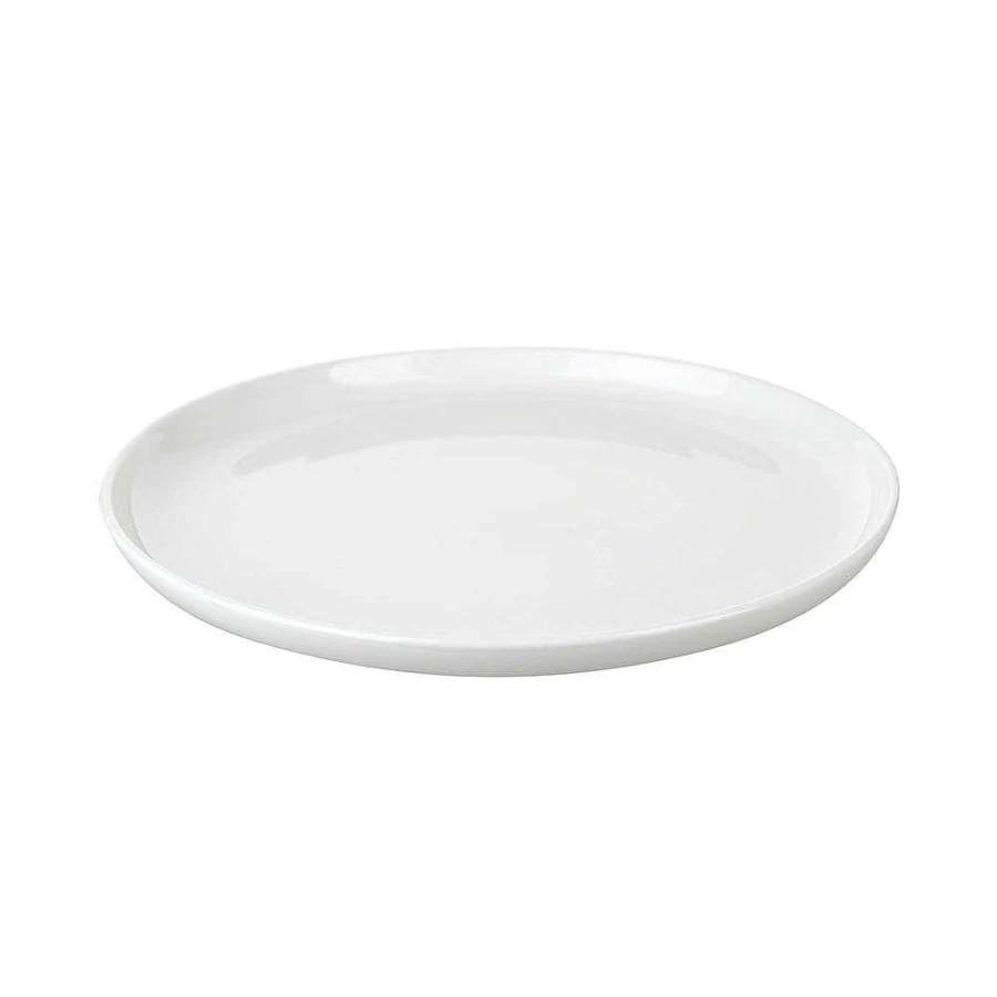 Wheel and Barrow 12-Piece White Bone China Coupe Dinner Set - Elegant Porcelain Tableware Service for 4