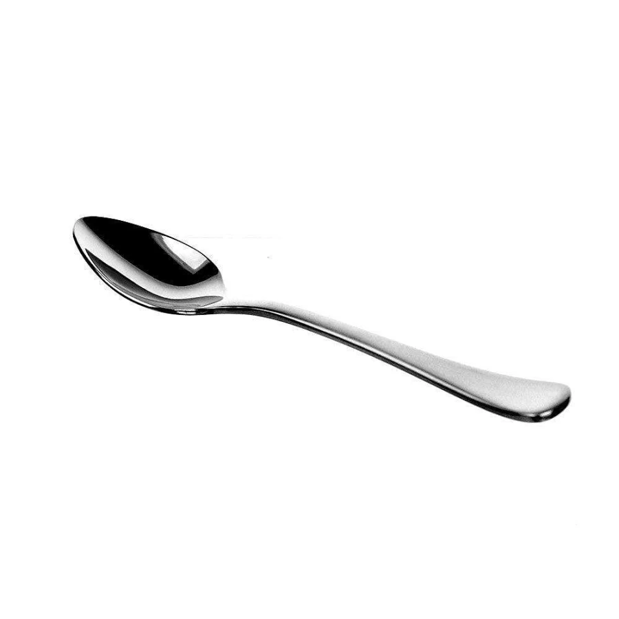 Wheel and Barrow Premium 18/10 Stainless Steel Coffee Spoon - Elite Dining Utensil for Espresso & Tea