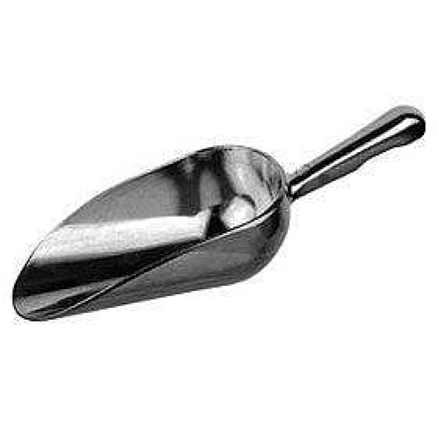 "Wheel and Barrow Heavy-Duty Aluminium Scoop – Durable Garden and Construction Shovel"