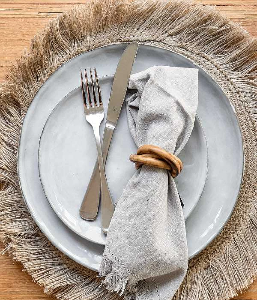 Wheel and Barrow 32-Piece Stainless Steel Cutlery Set - Elite Flatware Service for 8