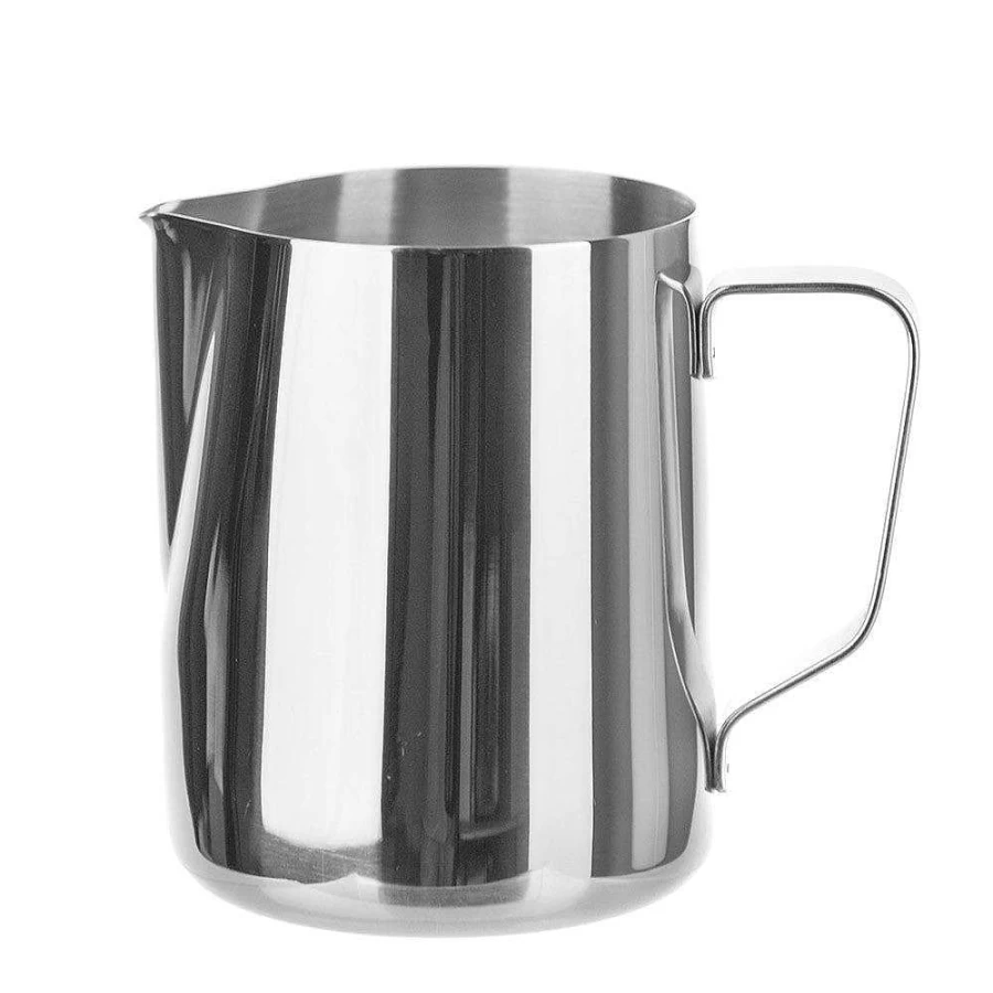 Wheel and Barrow 600ml Stainless Steel Milk Frothing Pitcher for Coffee and Latte Art