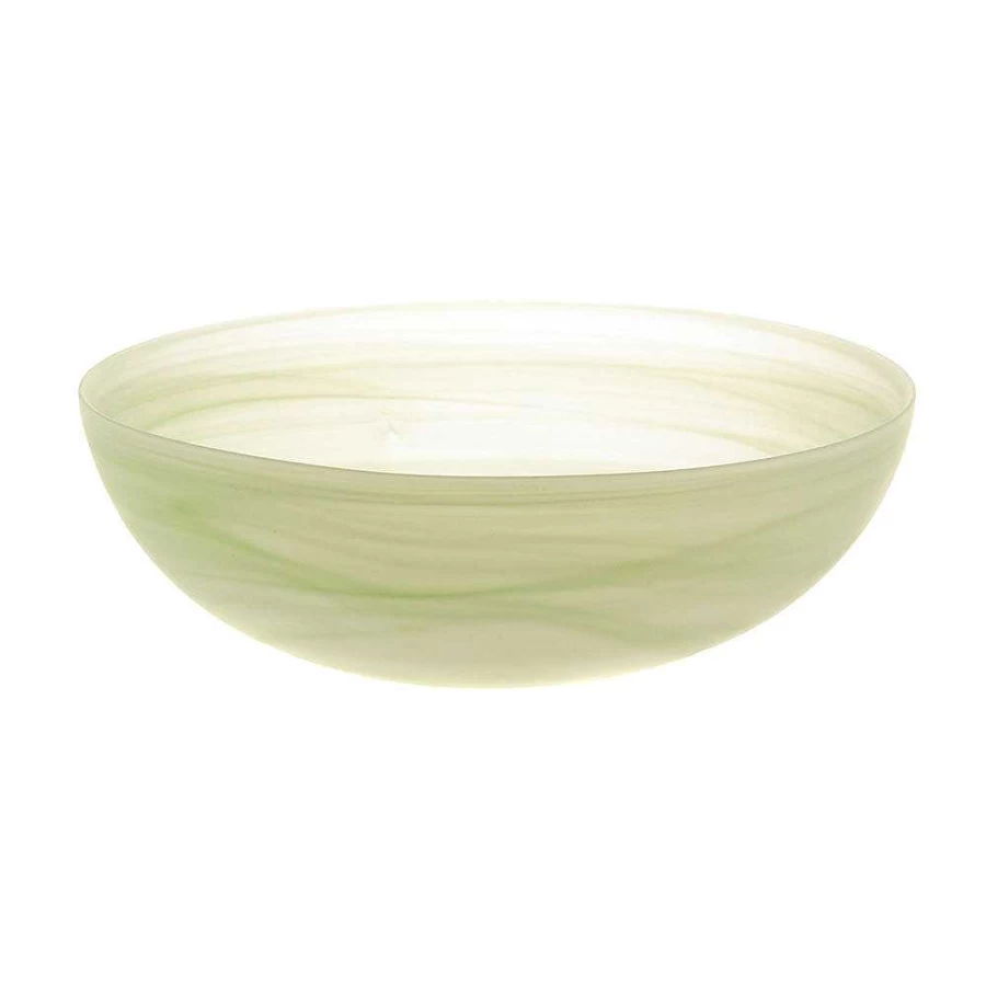 Wheel and Barrow Alabaster Mint Green Bowl 28cm Stoneware Serving Dish