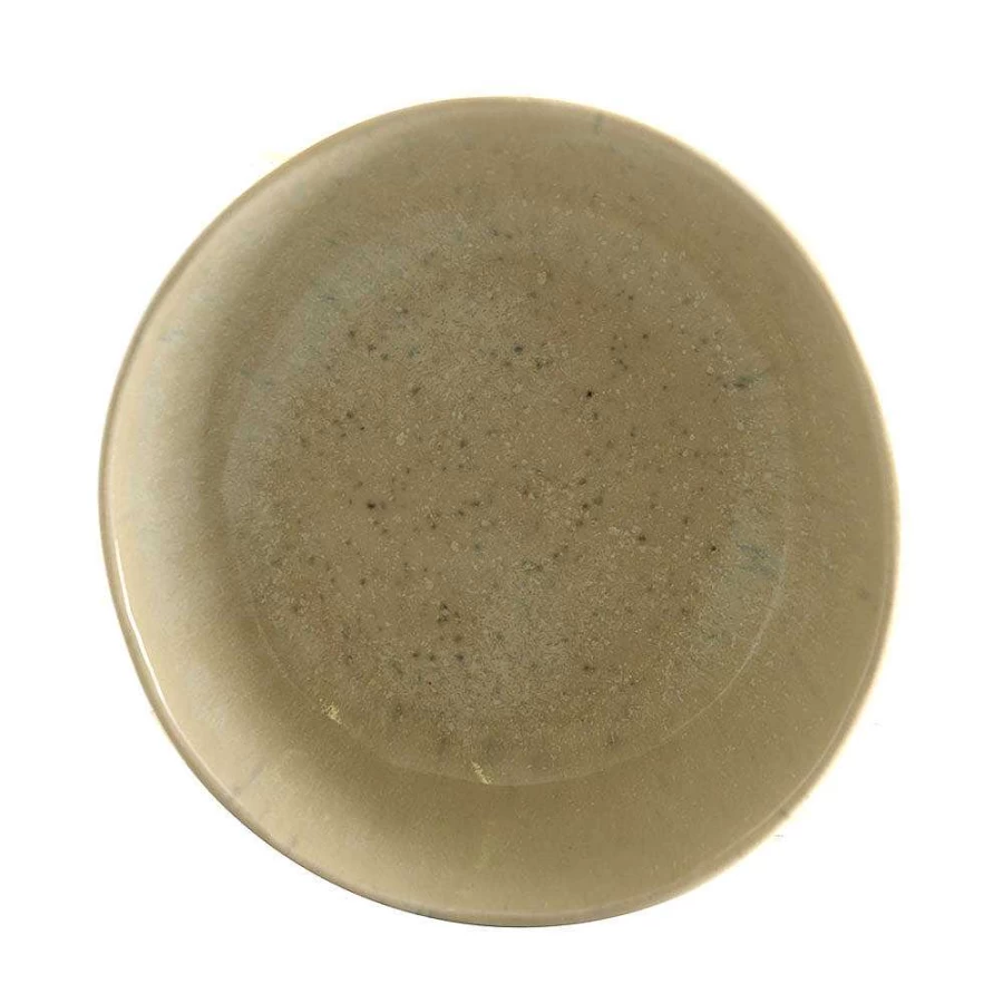 Wheel and Barrow 14cm Stoneware Bowl - Matte Speckle Cream Finish - 5cm Height - Durable Ceramic Dish