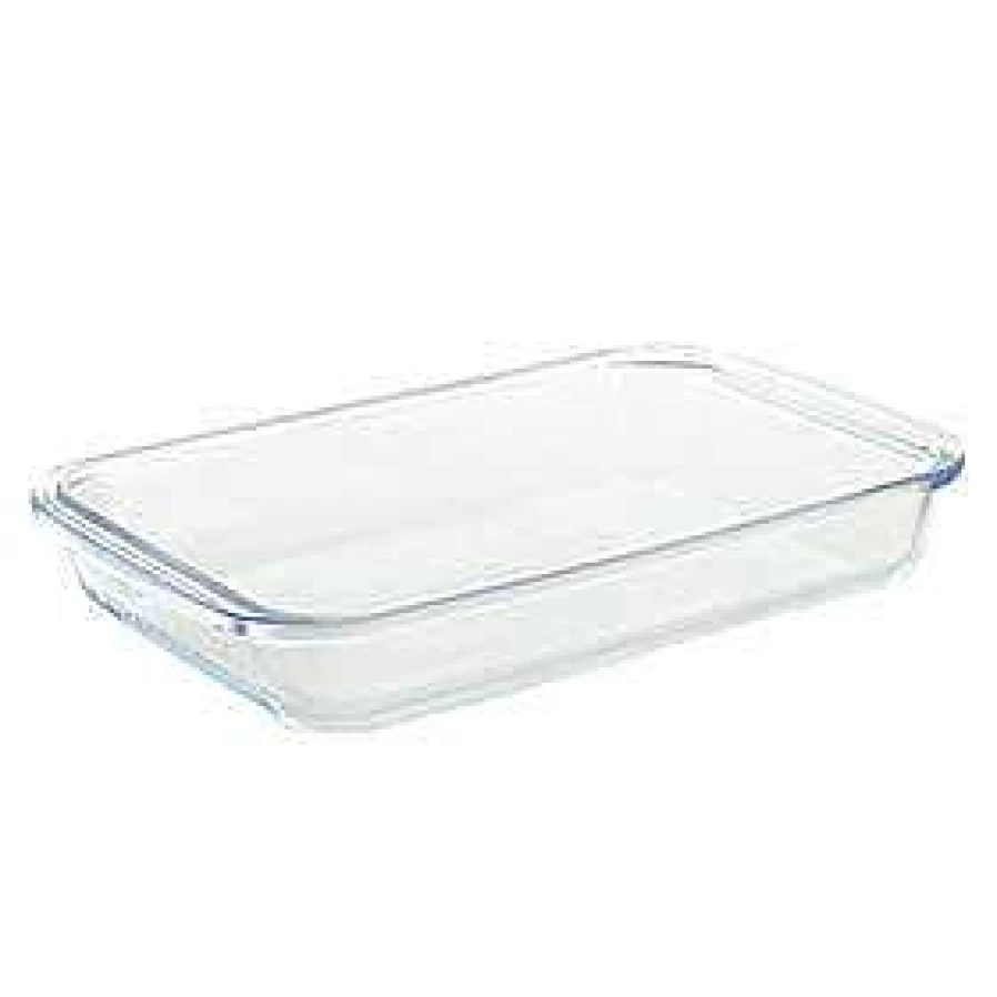 Wheel and Barrow Rectangular Glass Baking Dish for Oven, Microwave & Freezer – Durable & Versatile Kitchenware