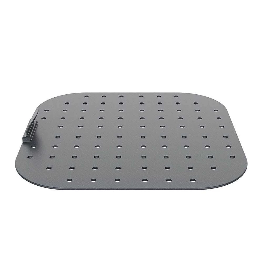 Wheel and Barrow Square Silicone Air Fryer Liner 22cm - Reusable Non-Stick Basket Insert for Easy Cleaning