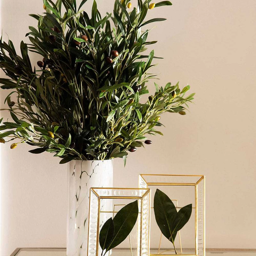 Wheel and Barrow Gold Glass Photo Frame 20x15cm for Wall or Tabletop Display