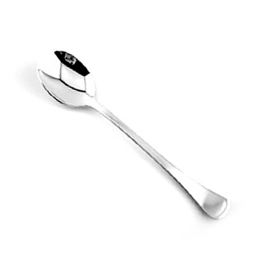 "Wheel and Barrow Premium 24cm Salad Spoon - 18/10 Stainless Steel, Elite Kitchen Utensil"