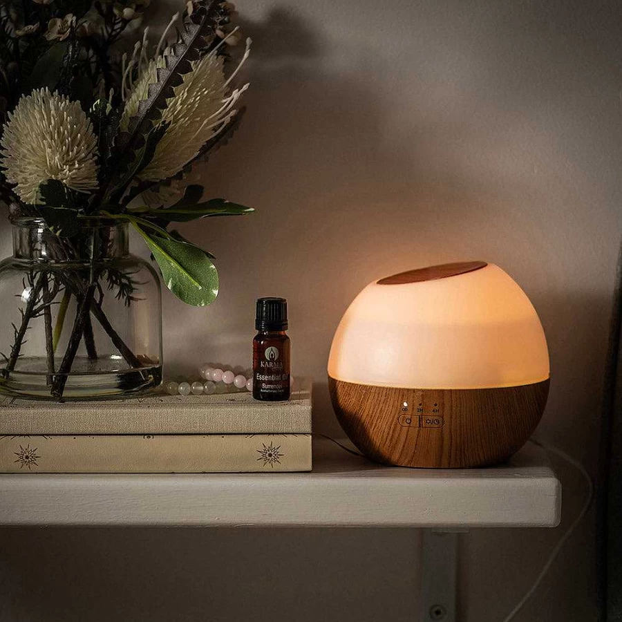Wheel and Barrow Rechargeable Essential Oil Diffuser with Surrender Blend Aromatherapy Set