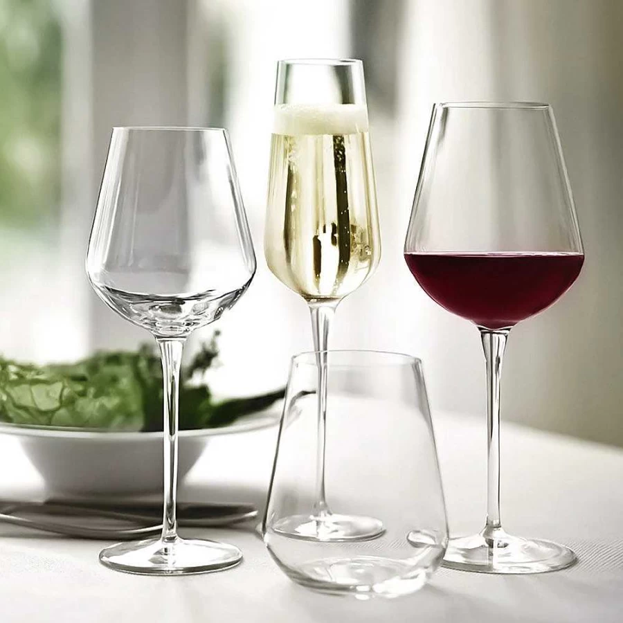 Wheel and Barrow Alto Uno 470ml Premium White Wine Glass - Elegant Crystal Clear Design for Chardonnay and Sauvignon Blanc