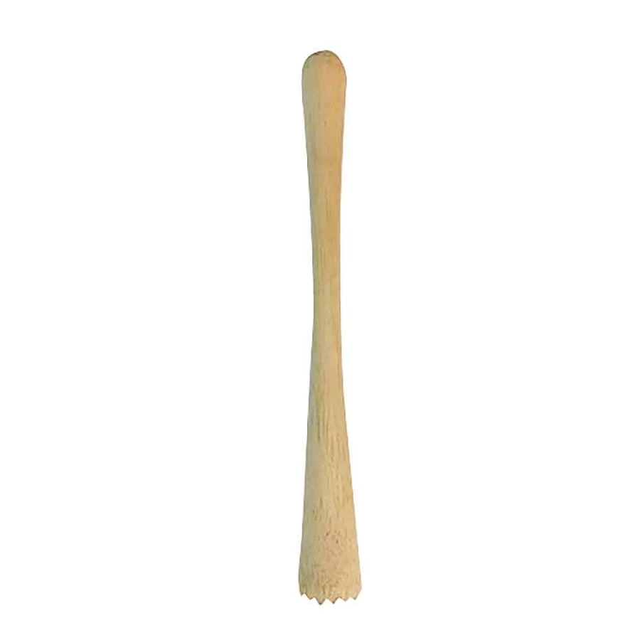 Wheel and Barrow Natural Wooden Muddler 25cm - Handcrafted Cocktail Stirring Stick for Mixing Drinks