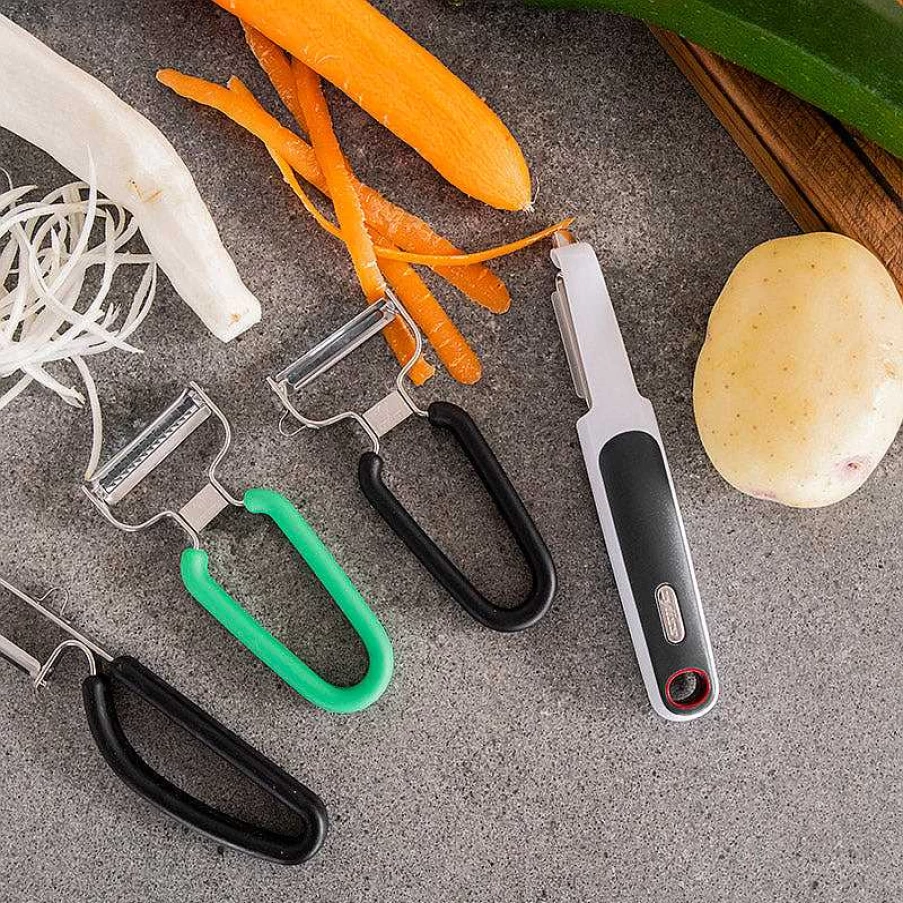 "Wheel and Barrow Julienne Peeler – Premium Vegetable Stripper for Kitchen"
