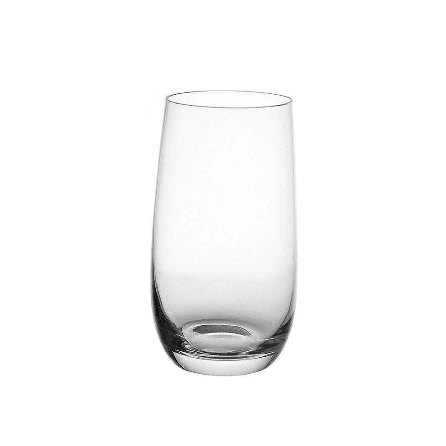 Wheel and Barrow Hi Ball Glass - 490ml Premium Drinking Glass for Cool Beverages