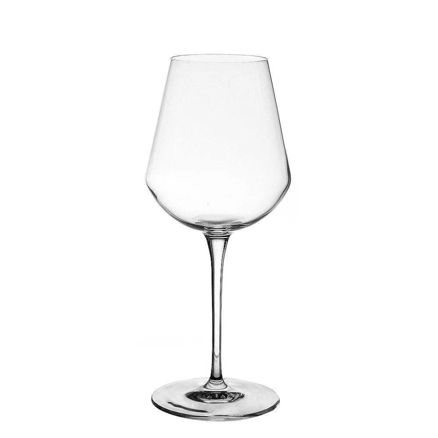 Wheel and Barrow Alto Uno 470ml Premium White Wine Glass - Elegant Crystal Clear Design for Chardonnay and Sauvignon Blanc