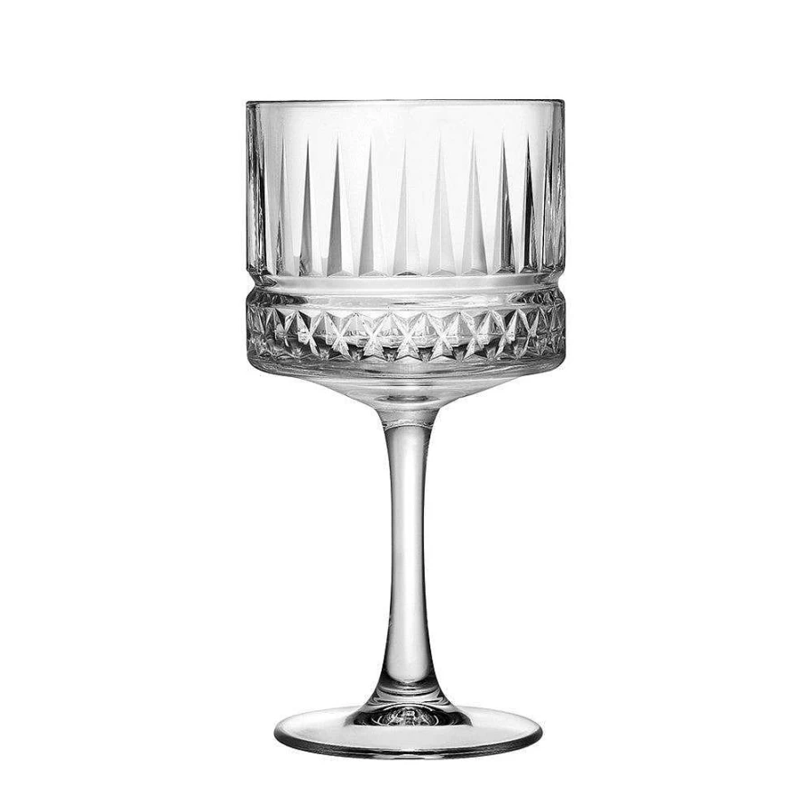 Wheel and Barrow Elysia Stem Gin Glass - 500ml Crystal Clear Premium Tumbler for Cocktails