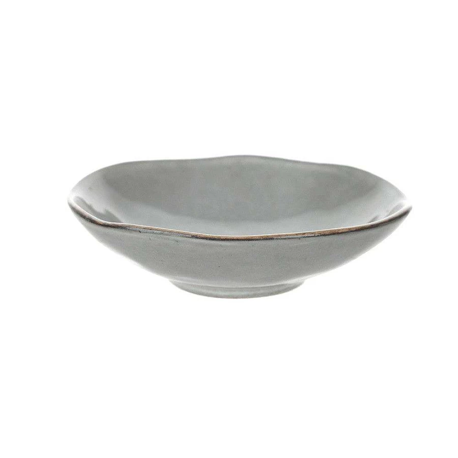 Wheel and Barrow Olive Green Stoneware Condiment Bowl 11cm – Durable Ceramic Dip Dish for Kitchen & Dining
