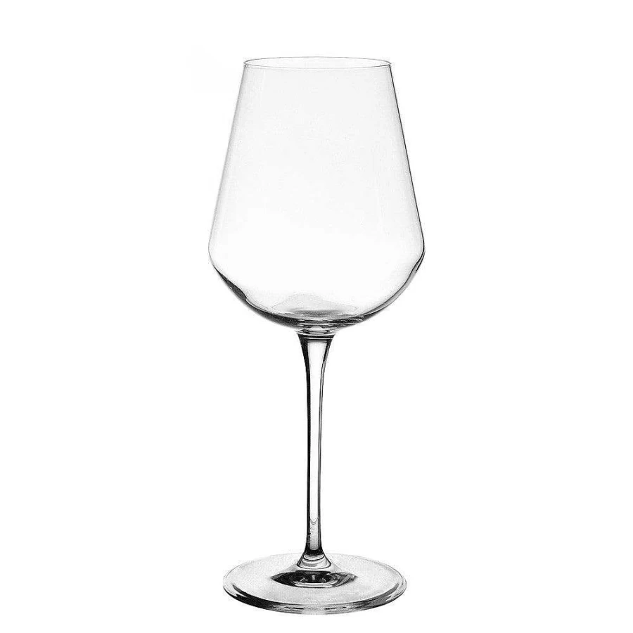 Wheel and Barrow Premium Red Wine Glass – 560ml Alto Uno Crystal Clear for Enhanced Aroma and Taste