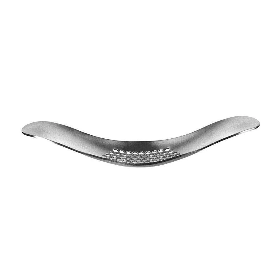 Wheel and Barrow Premium Garlic Press Crusher - Heavy Duty Stainless Steel Mincer with Ergonomic Handle for Easy Cleaning