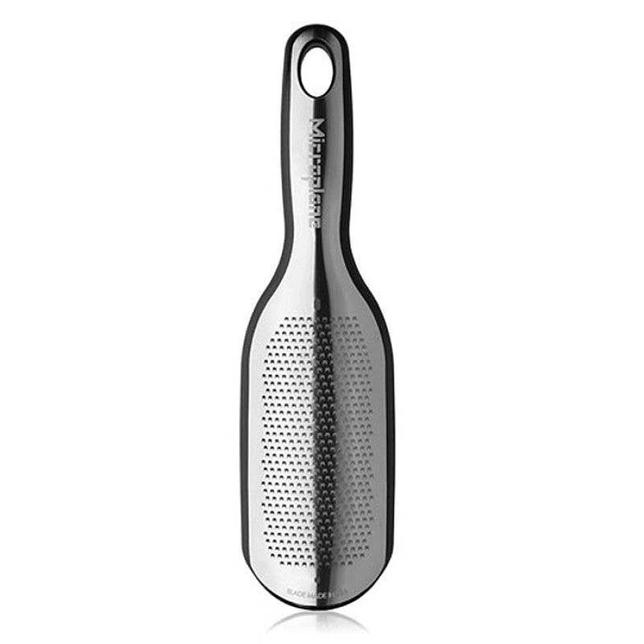 Wheel and Barrow Premium Microplane Fine Grater - Elite Black Zester for Kitchen