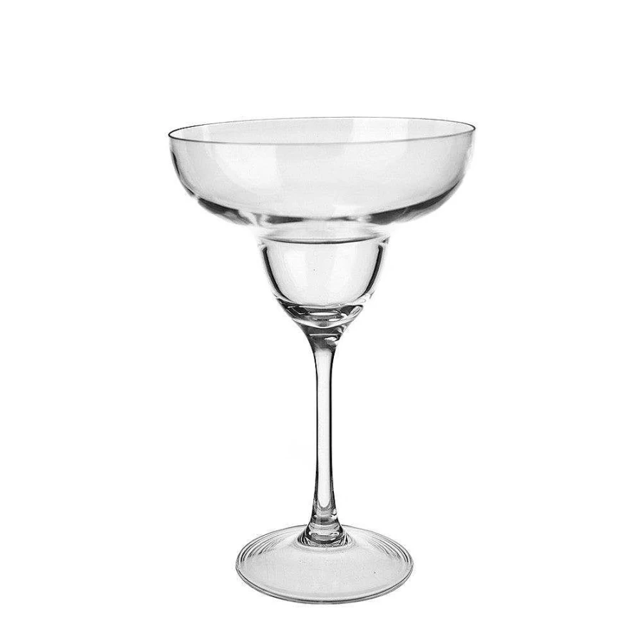 Wheel and Barrow Polycarbonate Margarita Glass - 340ml Shatterproof Cocktail Cup for Outdoor Parties
