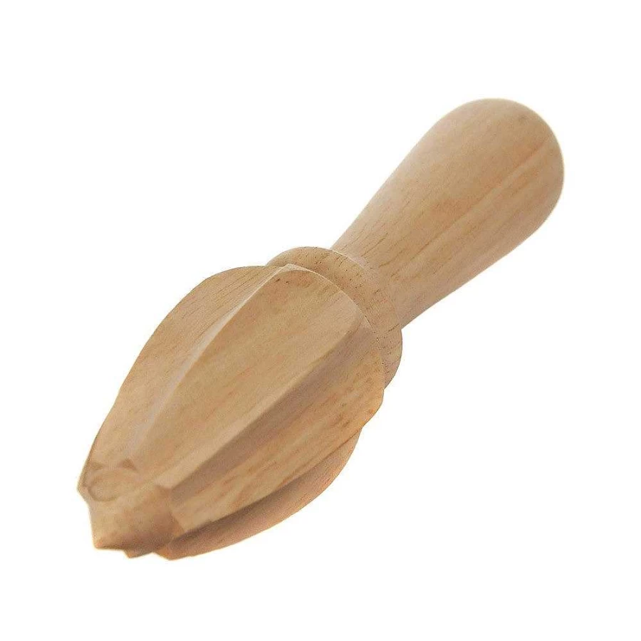 Wheel and Barrow Wooden Citrus Reamer - Handcrafted Lemon Lime Orange Juicer Tool for Fresh Squeezed Juice