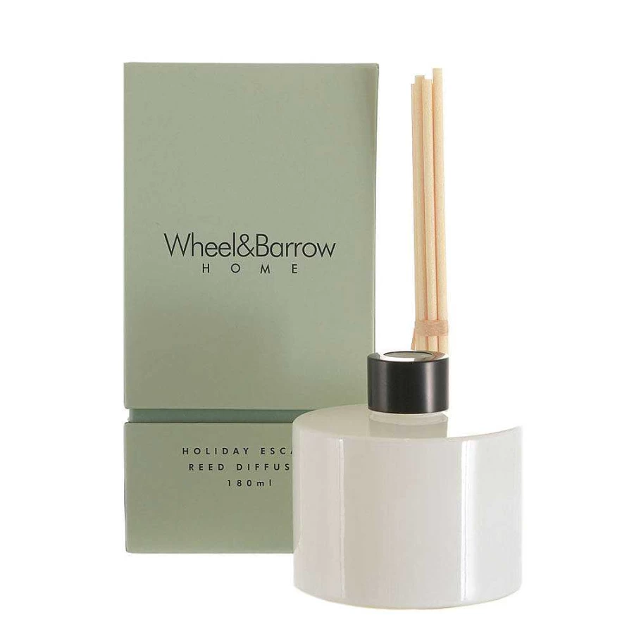 Wheel and Barrow Holiday Escape Essential Oil Diffuser 180mL for Aromatherapy & Home Fragrance