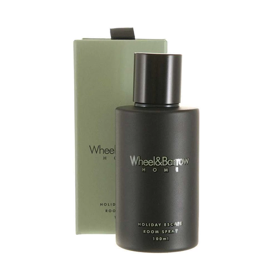 Wheel and Barrow Holiday Escape Room Spray 100ml - Festive Air Freshener for Home